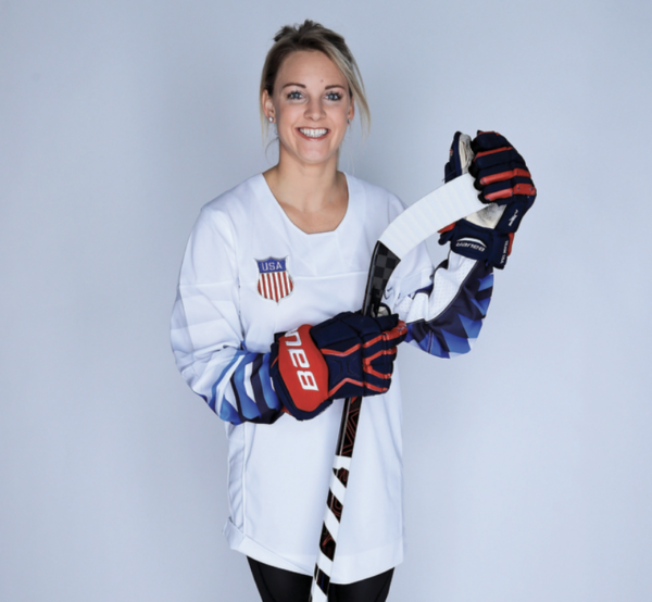 Nike USA Hockey Amanda Kessel Home Jersey